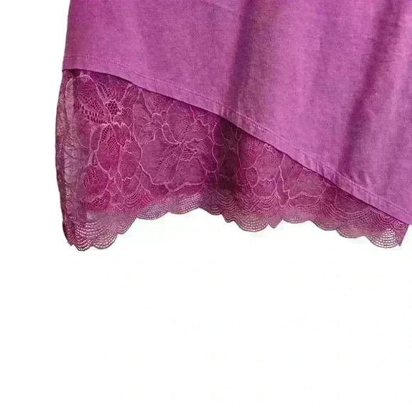 LOGO by Lori Goldstein raspberry maxi dress, size XS - Picture 4 of 6